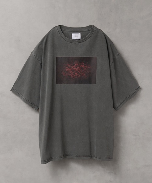 3色 半袖Tシャツ フラワープリント カジュアル ヴィンテージ wim801-01.jpg