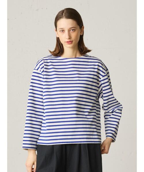 tシャツ MidiUmi ボーダーTシャツ レディース