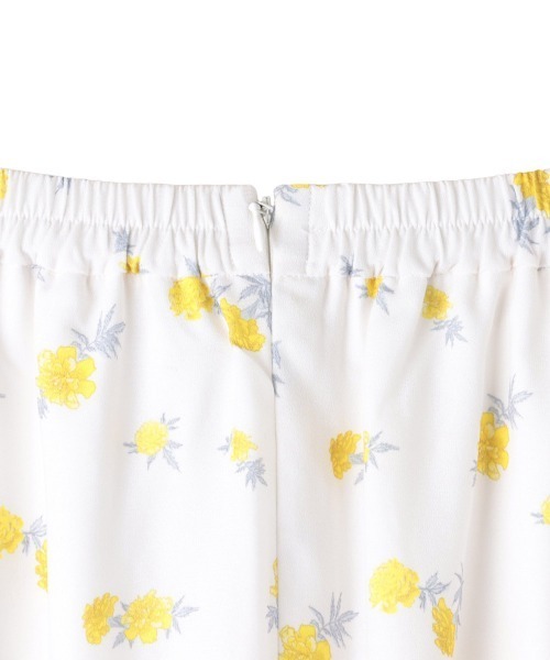 ketty（ケティ） スカート フラワープリントギャザーフレアスカート