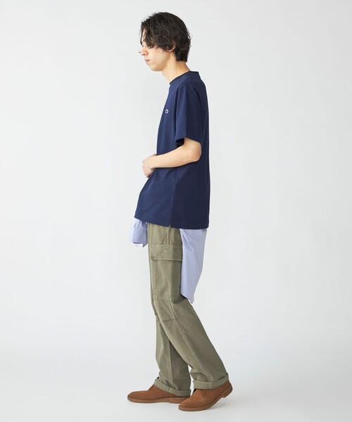 tシャツ Tシャツ メンズ LACOSTE: TH5582-99 アウトラインクロック クルーネック Tシャツ｜zozo｜07