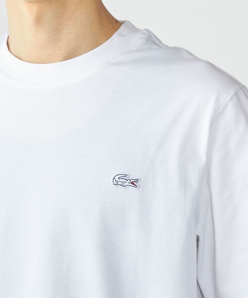 LACOSTE tシャツ LACOSTE: TH5582-99 アウトラインクロック