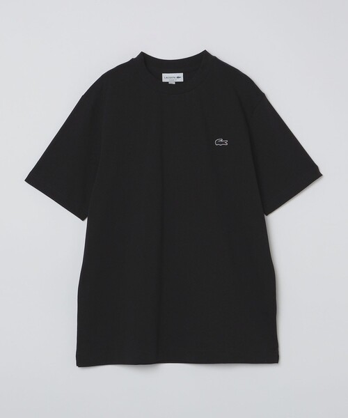 LACOSTE 黒 Tシャツ 新品 ラコステ LACOSTE Tシャツ （ブラック） -ファッション通販
