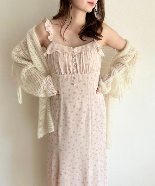 me&me couture ニット セーター キッドモヘヤシアー2way