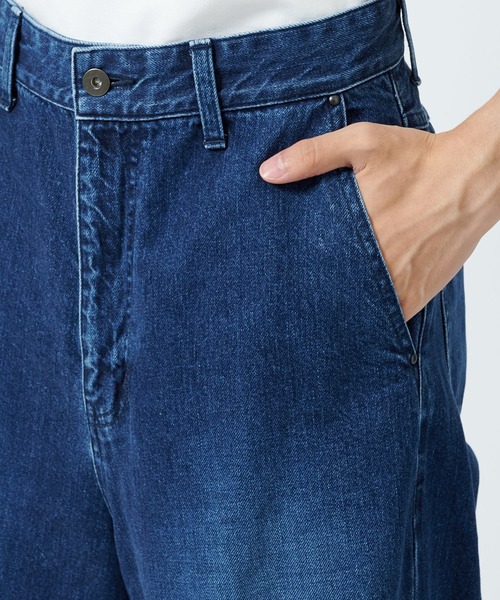 Juha（ユハ） ワイドパンツ ジーンズ 「JUHA/ユハ」DAMAGE BAGGY DENIM