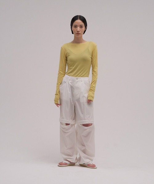 ENOF」 パンツ M ホワイト レディース : 85784010 : ZOZOTOWN Yahoo!店  