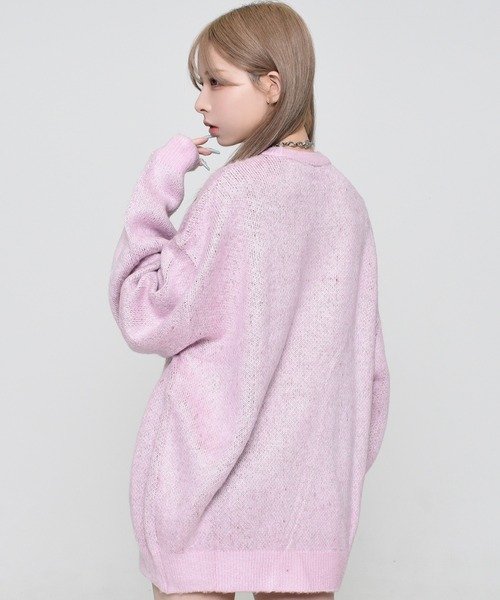 OY（オーワイ） ニット セーター HAIRY DUAL CUBE KNIT/デュアル