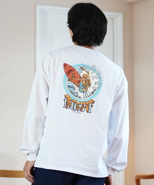 LOST tシャツ lost/ロスト ロンT/長袖Tシャツ ヘビーウェイト