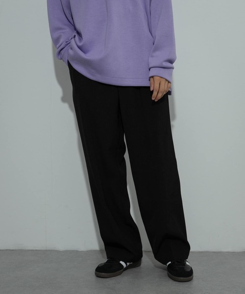 SENSE OF PLACE by URBAN RESEARCH パンツ ダブルタックワイド