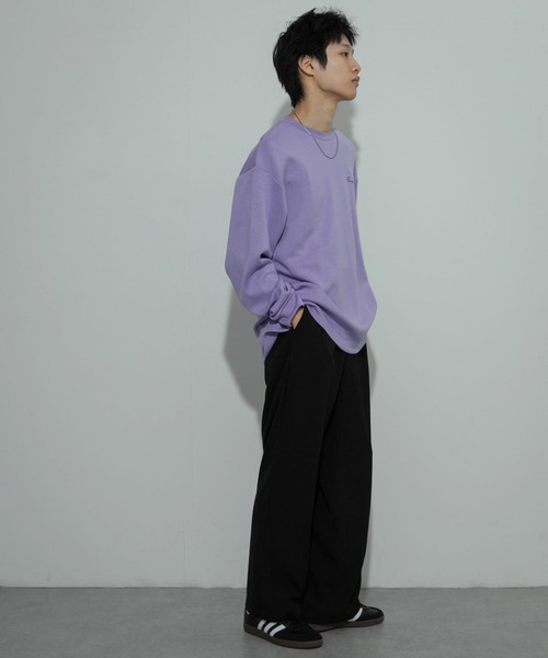 SENSE OF PLACE by URBAN RESEARCH パンツ ダブルタックワイド