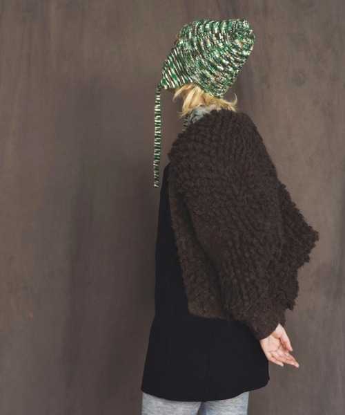 ORIENT MILLINERY ニット帽 アームウォーマー セット ORIENT MILLINERY ニット帽 ニットキャップ PARA「パラ」冬迷彩