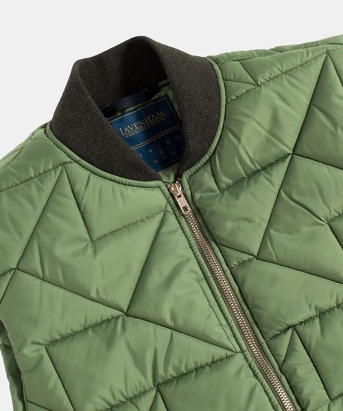 LAVENHAM（ラベンハム） ベスト ジレ Big Quilt Bomber Gilet Mens