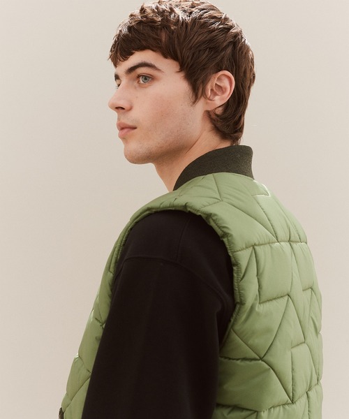 LAVENHAM（ラベンハム） ベスト ジレ Big Quilt Bomber Gilet Mens