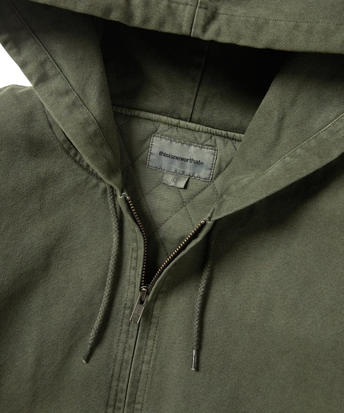 ブルゾン アウター Overdyed Hooded Jacket メンズ レディース | thisisneverthat | 02
