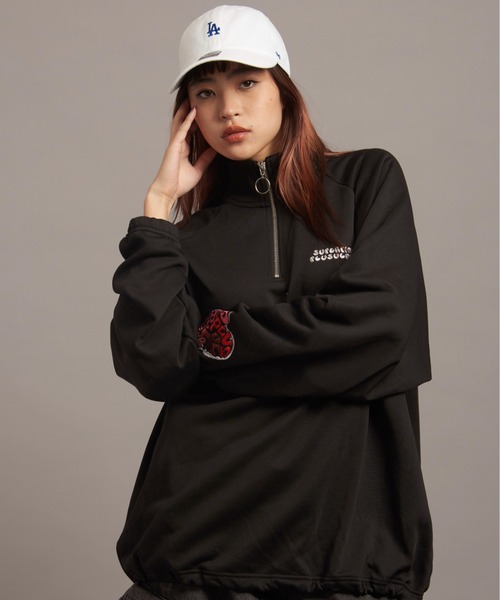 ZB1 ROSE zipup トレーナー　ジャージ　ジップアップ ジャージ レディース フィット感抜群 ジップアップセットアップ