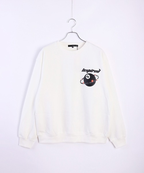 WESTSEA トレーナー スウェット 裏起毛 ストリート系プリント