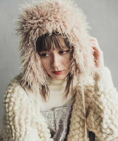 ORIENT MILLINERY キャップ 帽子 MAO「マオ」チベットラムエコファー