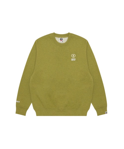 AAPE BY A BATHING APE トレーナー スウェット NOW HEART CREW