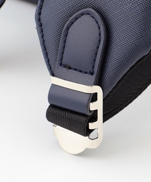 j*n様 レザー製青黒フラップバックパック JARVIS フラップ・バックパック 0683427DNVY3E