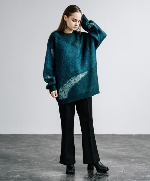 Supreme グラデーションニット Lサイズ SINSS セーター ニット Border gradation knit / ボーダー