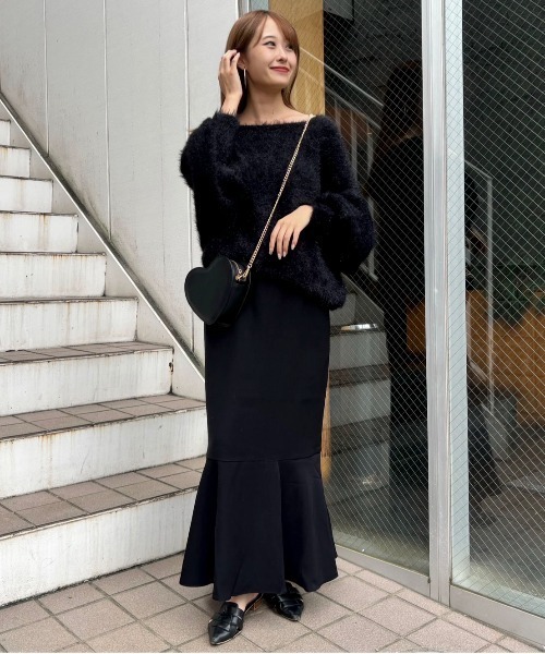 ROUGE VIF Sophie ロング スカート 「一部店舗限定」ストレッチ