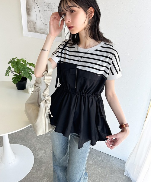 classicalelf tシャツ リラクシーでスッキリシルエット。アシメ