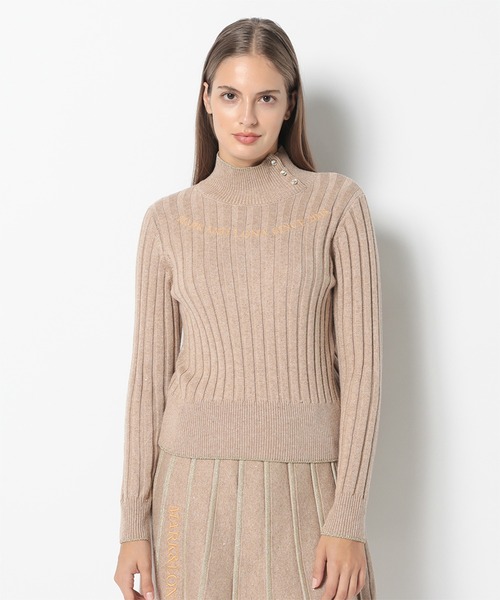 MARK&LONA（マークアンドロナ） ニット セーター Cristina Glam Fur