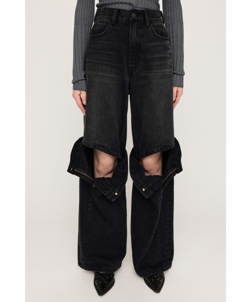 SLY ジーンズ デニム デニムパンツ J/W KNEE DENIM PT-E