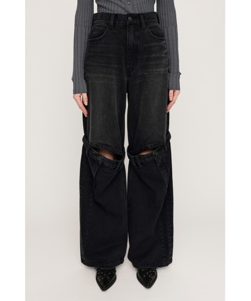 SLY ジーンズ デニム デニムパンツ J/W KNEE DENIM PT-E