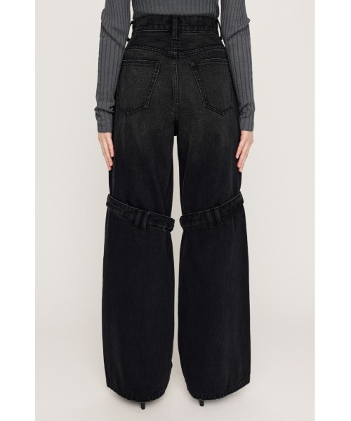 Sly J／W KNEE DENIM パンツ 0サイズ sly J／W KNEE DENIM パンツ デニム 0サイズ SLY | J／W KNEE