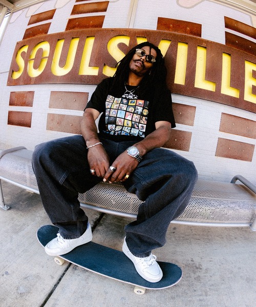 HUF（ハフ） tシャツ HUF X STAX SOULSVILLE USA TEE メンズ 