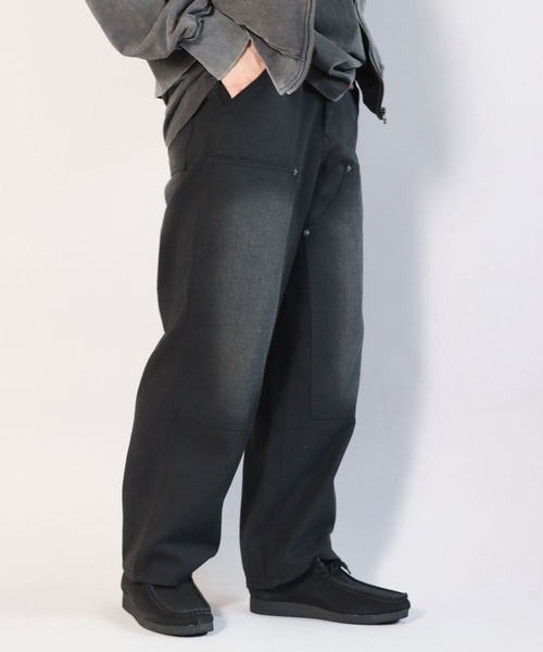 SPINNS（スピンズ） パンツ 全トレンドコーデ対応！ダブルニーカラー