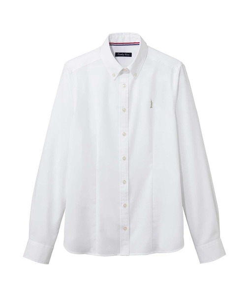 EASTBOY（イーストボーイ） ブラウス シャツ シャツ 長袖 オックス 釦