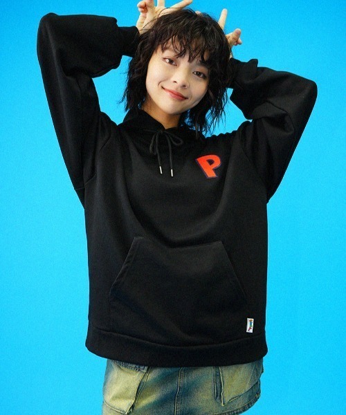 ラッパー着用パーカー L.H.P パーカー Parappa The Rapper/パラッパラッパー