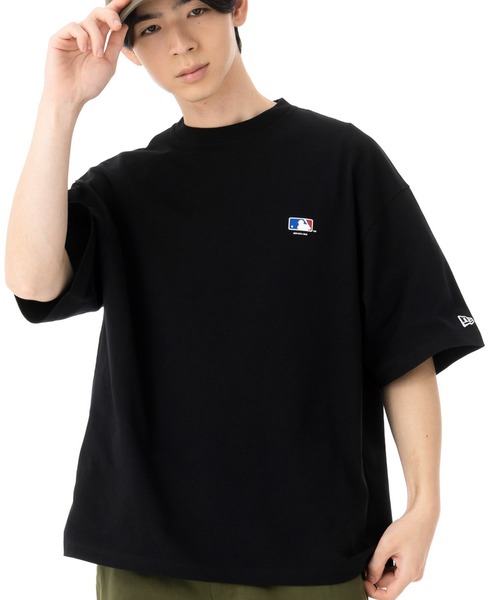 国内発送★New Era★オーバーサイズ♪コットン*半袖Tシャツ NEW ERA tシャツ ニューエラ 半袖Tシャツ オーバーサイズ MLB