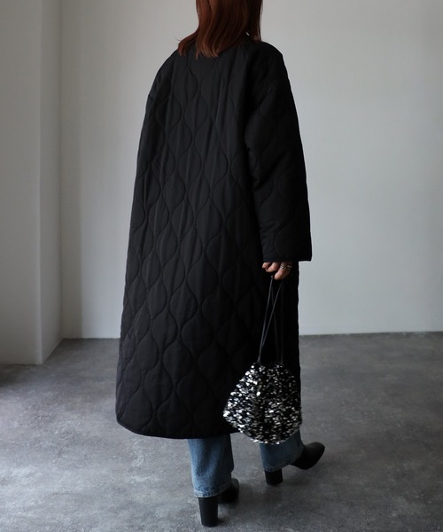 「Riberry」 コート MEDIUM ブラック レディース_画像7