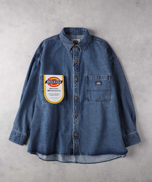 Right-on デニムジャケット gジャン 「Dickies」デニムシャツ