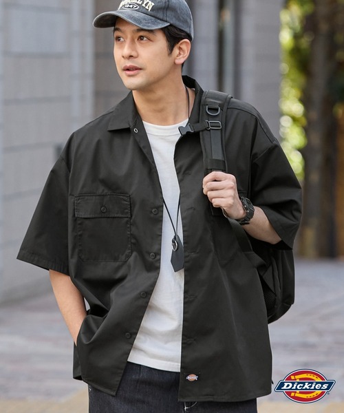 Dickies × S'YTE ディッキーズ サイト ワークシャツ 楽天市場】Dickies ディッキーズ ワークシャツ 半袖 1574 メンズ
