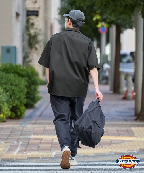 Dickies シャツ Dickies/ディッキーズ T/Cツイル 半袖ワーク