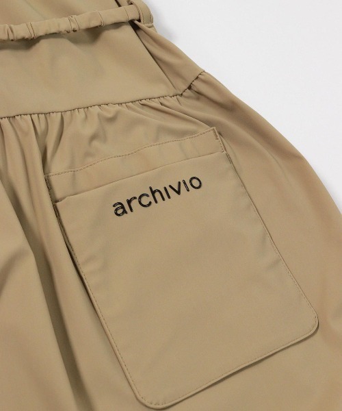 archivio（アルチビオ） ワンピース 「LADIES」レイヤード風ギャザー