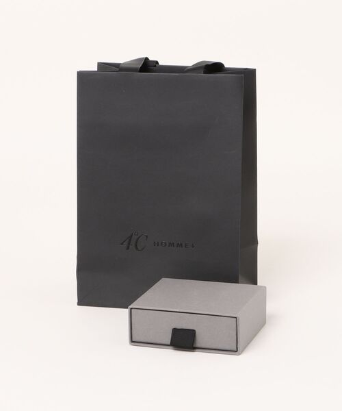 4℃ HOMME+ ピアス プラチナ フープ ピアス/片耳用 メンズ