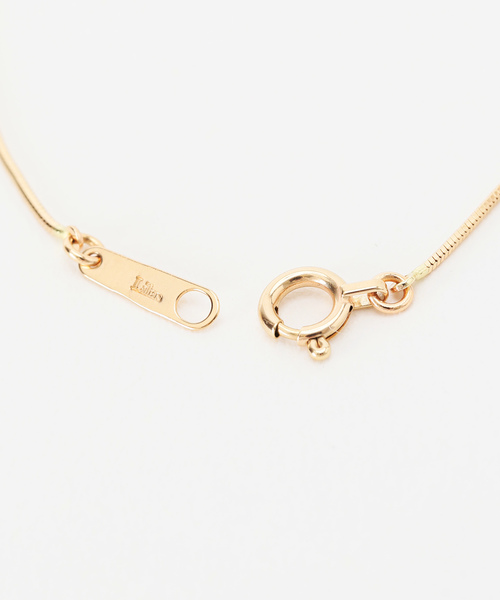 Lilas コンパクトチェーンブレス K10 24200円 Lilas ブレスレット 「追加」コンパクトチェーンブレス K10