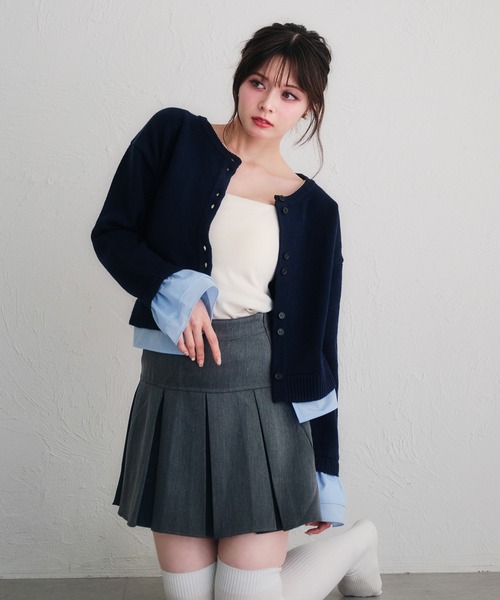 fupel キャミソール 2way rib camisole / カップ付き2wayリブ
