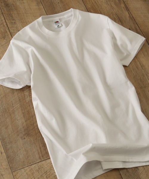 FRUIT OF THE LOOM - フルーツオブザルーム Tシャツ　半袖　白　ホワイト　S メンズ FRUIT OF THE LOOM フルーツ オブ ザ ルーム tシャツ メンズ