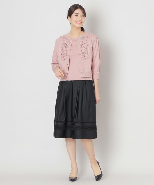 TO BE CHIC カーディガン クロシェ編み レディース : ZOZOTOWN