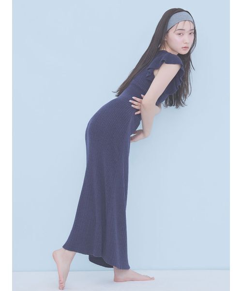 SNIDEL HOME 新品 ワンピース 部屋着 SNIDEL HOME ルームウェア 部屋着 「SorbetTouch Cool」「接触冷