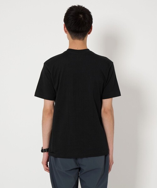 Hanes（ヘインズ） tシャツ 「Hanes」クロ クルーネック Tシャツ