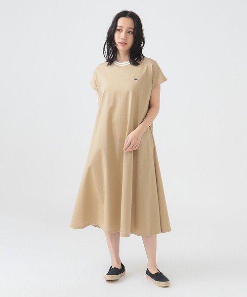 【LACOSTE】カノコ ワンピース LACOSTE ワンピース 「別注」LACOSTE / カノコ クルーネック