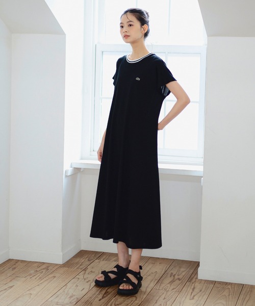 【Anonymous】LACOSTE カノコ ロングワンピース LACOSTE ワンピース 「別注」LACOSTE / カノコ クルーネック
