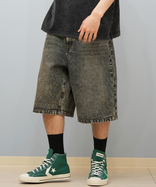 【新品未使用】BIG BILL × THRASHER コラボ 9分丈パンツ THRASHER パンツ 「ムラサキスポーツ限定」THRASHER