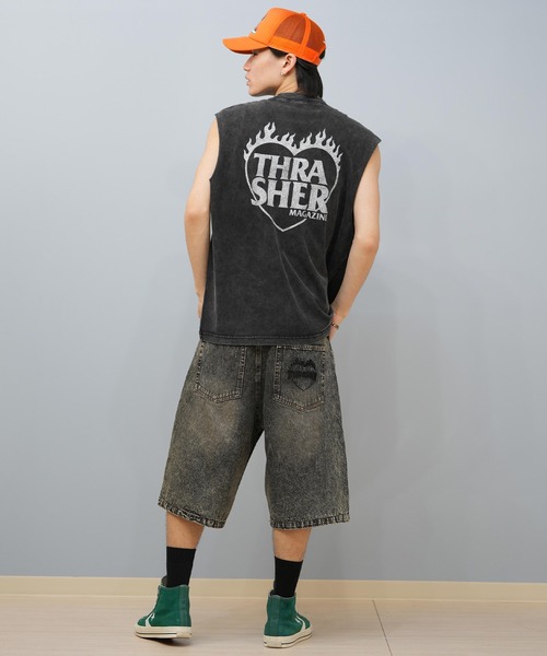 THRASHER パンツ 「ムラサキスポーツ限定」THRASHER